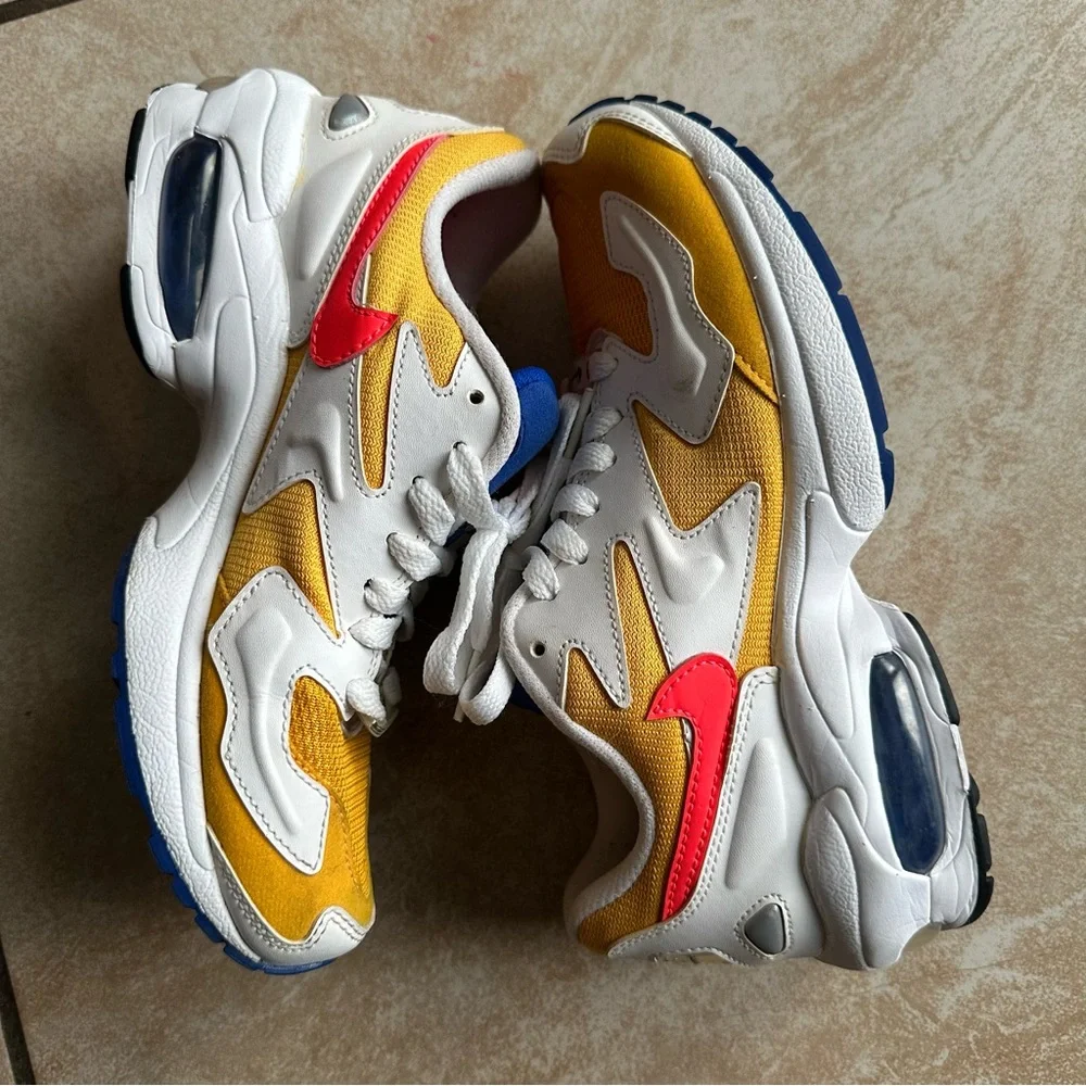 Nike Air Max Sneakers - Yellow, White